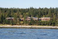 174 unsere Bucht vom Meer aus