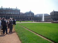im Zwinger von Dresden