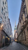 Kreuzfahrt Göta-Kanal - Stockholms Gamla Stan am Abend