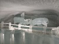 Auf dem Matterhorn Glacier Paradise, Gletscher Palast