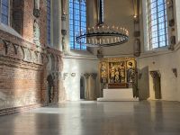 Während der Führung auf der Marienburg