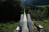 Die Hängebrücke in Berwang