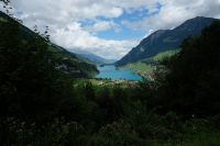 Blick zum Lungerersee