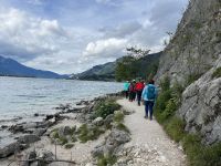 Kurze Wanderung am Wolfgangsee