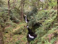 12. Tag – Glendalough – Wanderung zum Miners’ Village – Poulabass-Wasserfall