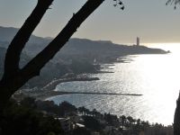 Küste im Gegenlicht