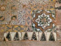 alte Fussbodenfliesen in der Alhambra