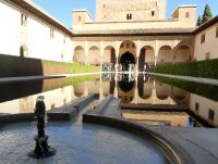 Spiel mit Wasser und Perspektive