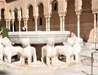 Löwenbrunnen-Nahaufnahme