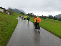 Tag 3: Alle fuhren trotz des Regens sehr diszipliniert