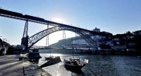 Ponte Dom Luis I. am Morgen