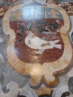 Dom-Fußbodenmosaik