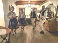 Tanzgruppe im Restaurant Hanul lui Manuc in Bukarest