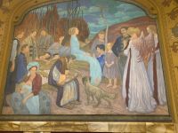 Wandgemälde im Kulturpalast Targu Mures