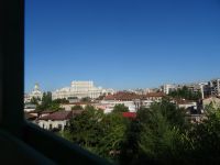 Patriarchenhügel und Haus des Parlaments in Bukarest