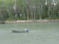 Auch im Donaudelta ist ein sehr niedriger Wasserstand
