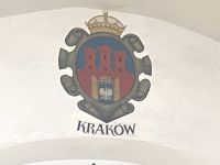 Wappen von Krakau in der Tuchhalle