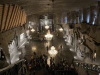 In der Salz Mine von Wiliczka