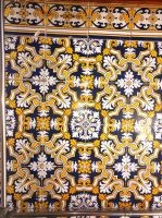 Bezaubernde Kacheln in einem Hausflur von Aveiro