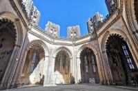 Die unvertige Kapelle im Kloster von Batalha