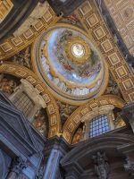 Blick nach oben, über der Pieta von Michelangelo