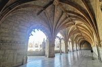 Oberer Kreuzgang des Hieronimusklosters in Belem