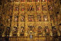 Goldener Altar in der Kathedrale von Sevilla