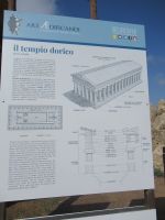 Tempel F - die Tafel