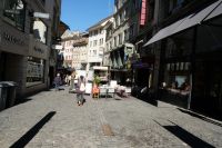 Blick in Einkaufsstrasse