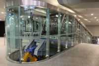 Die kleinste Seilbahn der Welt zum Bahnhof nach Lugano