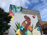 7. Reisetag – Stadtrundfahrt durch Montréal – Wandmalereien
