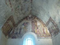 Eine Besonderheit birgt die Fishermen’s Chapel. Fresken aus dem 14. und 15 Jh.  schmücken den Raum. Die Verkündigung und …