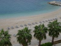 Podgora: Blick aus dem Hotel Medora Auri auf die Adria