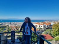 Thessaloniki - Ausblick von der Zitadelle (Reiseleiterin Anastasia)