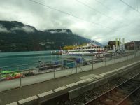 Brienzer See aus dem Zug