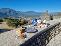 Meteora-Felsen - Die Große Heilige - oder Agia = höchster Meteora-Felsen (