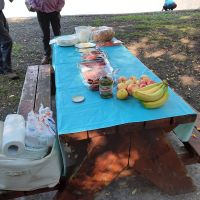 Picknick am Senton Lake bei Lillooet