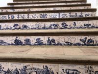 Treppenfliessen in der Stierkampfarena