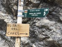Einstieg in die Ruta del Cares