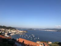 Ausblick vom Hotel in Poio