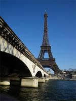 Seine mit Eiffelturm
