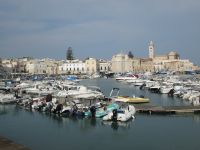 Trani: Hafen und Basilika
