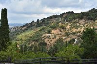 Weg zur Lasithi-Hochebene