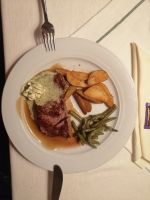 Leckeres 5-Gänge-Menü in unserem Hotel Montana