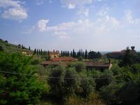 Auffahrt nach Montecatini-Alto