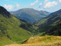 P8300135, Blick zurück zu den Zillertaler Alpen