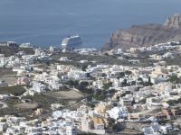 Blick auf Fira