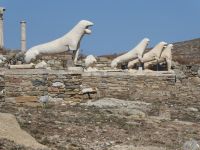 14 Delos Ausgrabungen Löwen