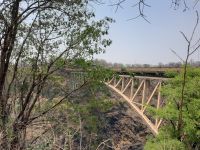 Simbabwe - Victoria Wasserfälle - Grenzbrücke zu Sambia