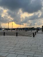 Blick auf den Hafen von St. Malo
